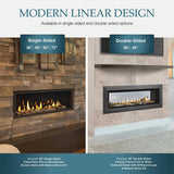 Majestic 36" Echelon II Linear Direct Vent Fireplace