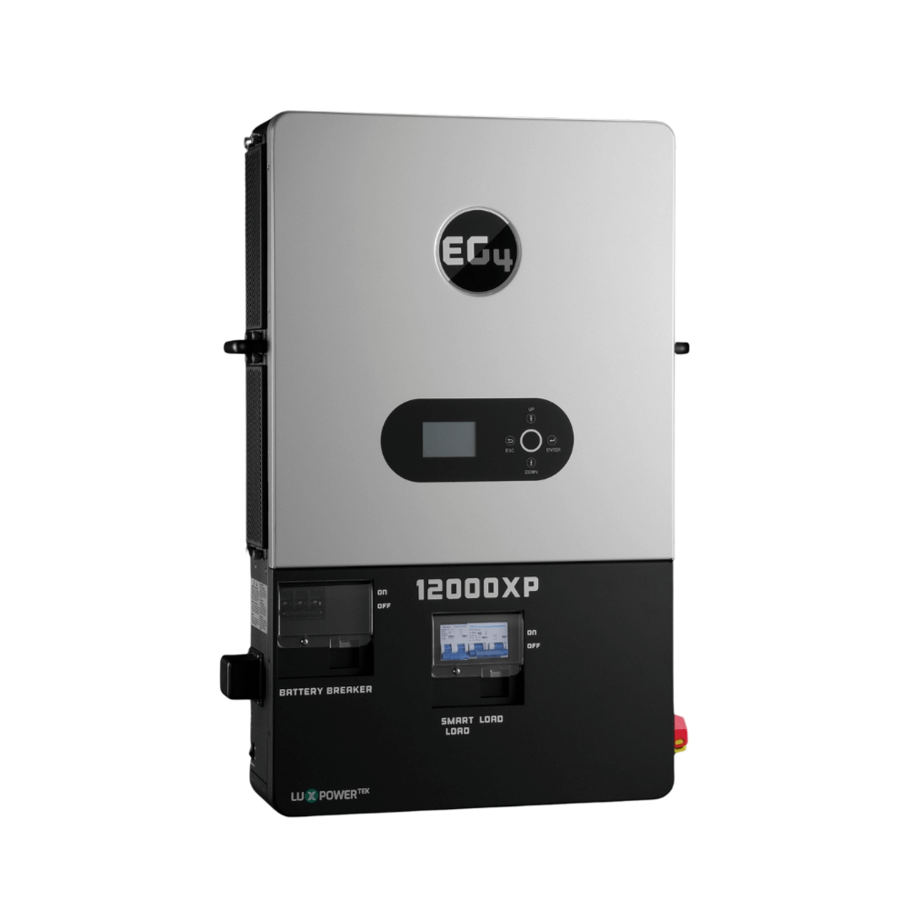 EG4 12000XP Off-Grid Inverter - 48V Split Phase - 24kW PV Input - 12kW Power Output