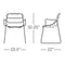 Kannoa Ellie Dining Chair with Arms