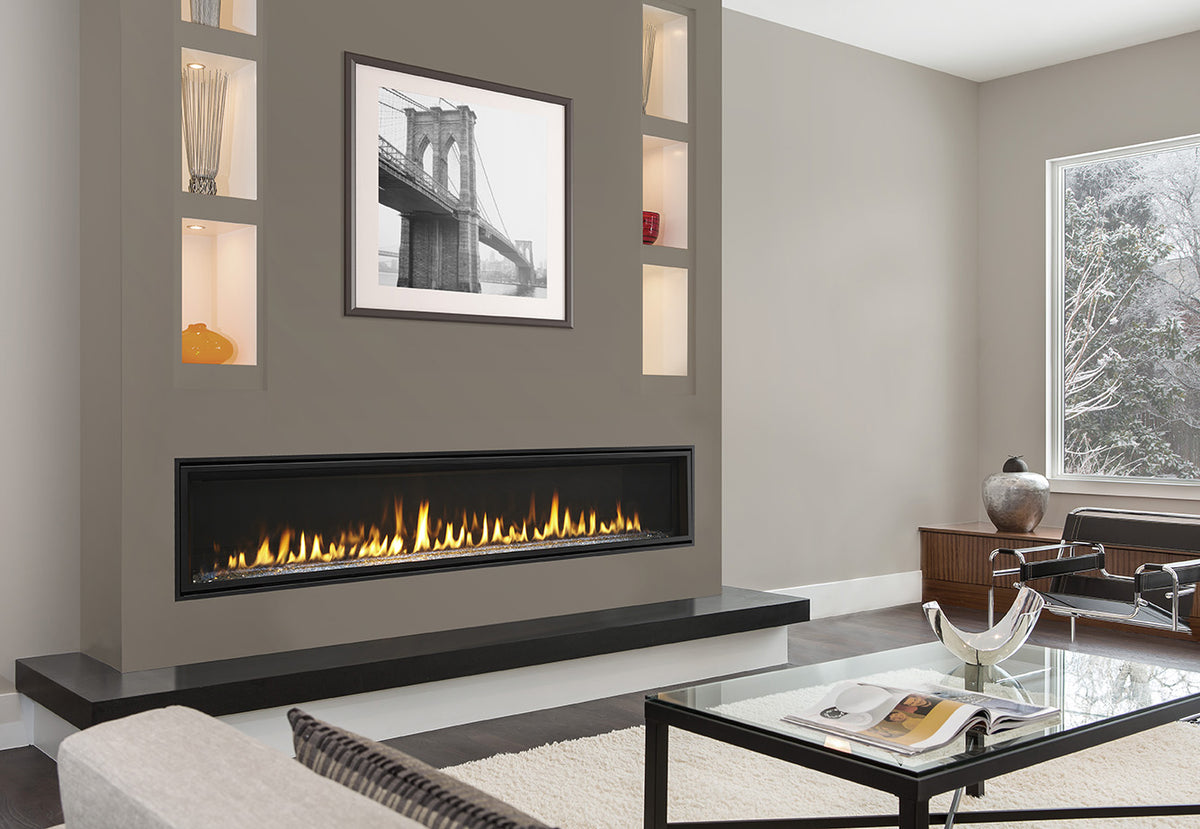 Majestic 72" Echelon II Linear Direct Vent Fireplace