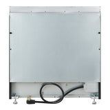 Forno Paolo Freestanding Electric Range with Antique Brass, True Convection Oven, Energy Efficient