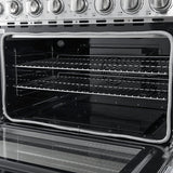 Forno Paolo Freestanding Electric Range, Stainless Steel, True Convection Oven, Energy Efficient
