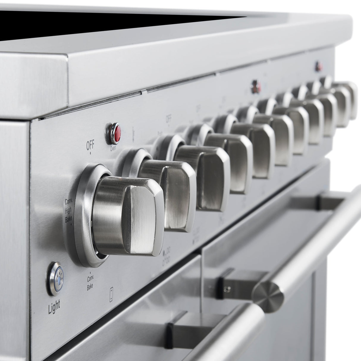 Forno Paolo Freestanding Electric Range, Stainless Steel, True Convection Oven, Energy Efficient