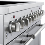 Forno Paolo Freestanding Electric Range, Stainless Steel, True Convection Oven, Energy Efficient