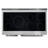 Forno Paolo Freestanding Electric Range, Stainless Steel, True Convection Oven, Energy Efficient