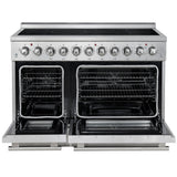 Forno Paolo Freestanding Electric Range, Stainless Steel, True Convection Oven, Energy Efficient