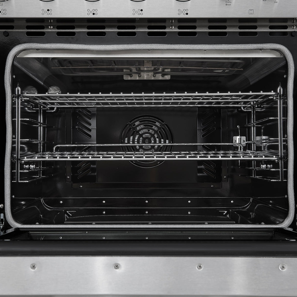 Forno Paolo Freestanding Electric Range, Stainless Steel, True Convection Oven, Energy Efficient