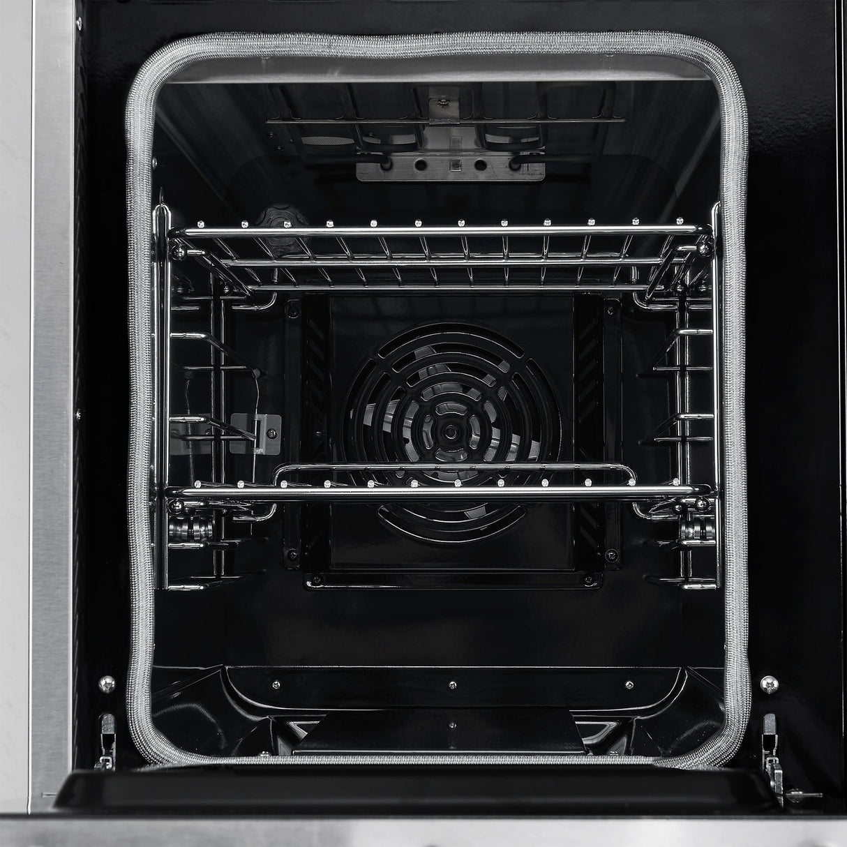 Forno Paolo Freestanding Electric Range, Stainless Steel, True Convection Oven, Energy Efficient
