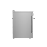 Forno Paolo Freestanding Electric Range, Stainless Steel, True Convection Oven, Energy Efficient