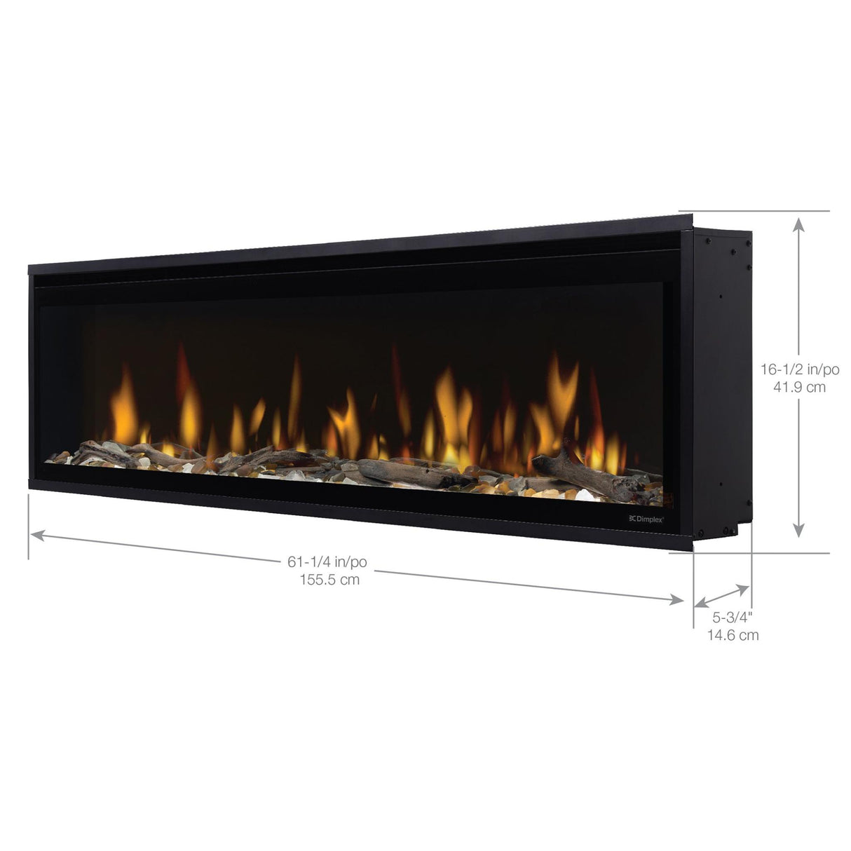 Dimplex Ignite Evolve 60" Linear Electric Fireplace - EVO60