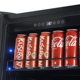 Forno Cesinali 24" Built-In Beverage Cooler – 15.8 cu.ft, Dual Temperature Zones, LED Lighting & Adjustable Shelves