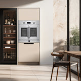 Forno Asti 30" French Door Electric Wall Oven – Stainless Steel, 3.68 cu.ft, 3600W, True Convection, Air Fry, Sous Vide & Self-Clean