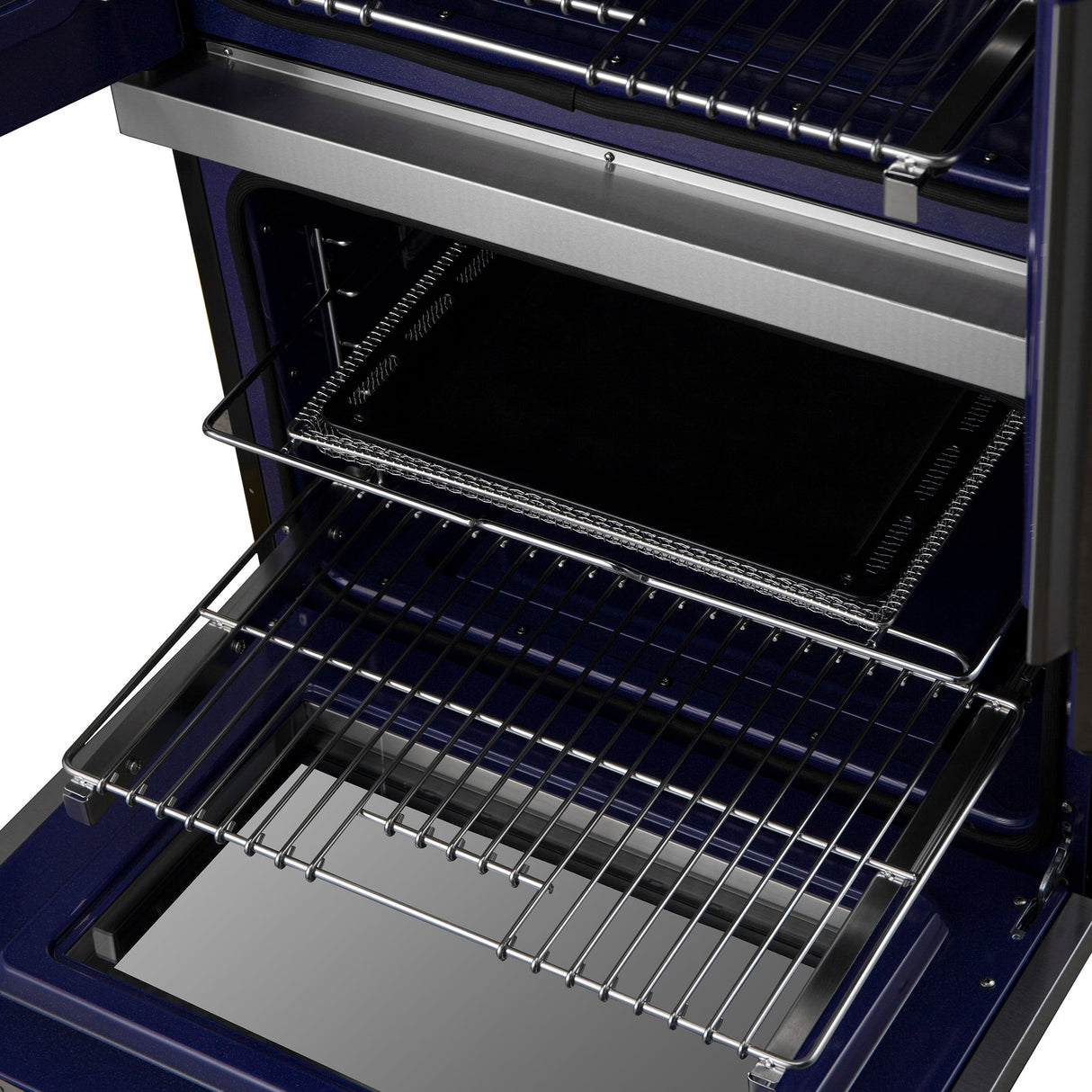 Forno Gallico 30" Electric French Door Double Oven – Stainless Steel, 7.36 cu.ft, Convection, Self-Cleaning