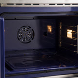 Forno Gallico 30" Electric French Door Double Oven – Stainless Steel, 7.36 cu.ft, Convection, Self-Cleaning