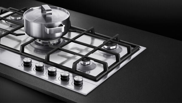 Fisher & Paykel 36" Series 7, 5-Burner Gas Cooktop, Natural Gas, Stainless Steel – CG365DNGX1 N