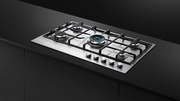 Fisher & Paykel 30" Series 7, 5‑Burner Gas Cooktop, Natural Gas, Stainless Steel – CG305DNGX1 N