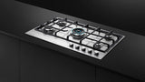 Fisher & Paykel 30" Series 7, 5‑Burner Gas Cooktop, Natural Gas, Stainless Steel – CG305DNGX1 N
