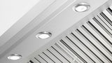 Fisher & Paykel 36" Series 9 Professional Wall Range Hood, Up to 1200 CFM – HCB36-12_N