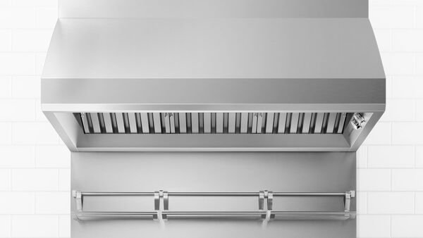 Fisher & Paykel 48" Series 9 Professional Wall Range Hood, 1200 CFM – HCB48-12-N