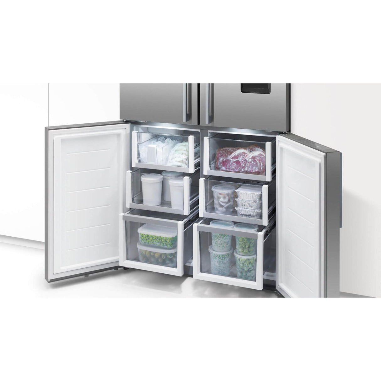 Fisher & Paykel 18.9 cu ft Series 7 Quad Door Refrigerator Freezer Ice, & Water - RF203QDUVX1