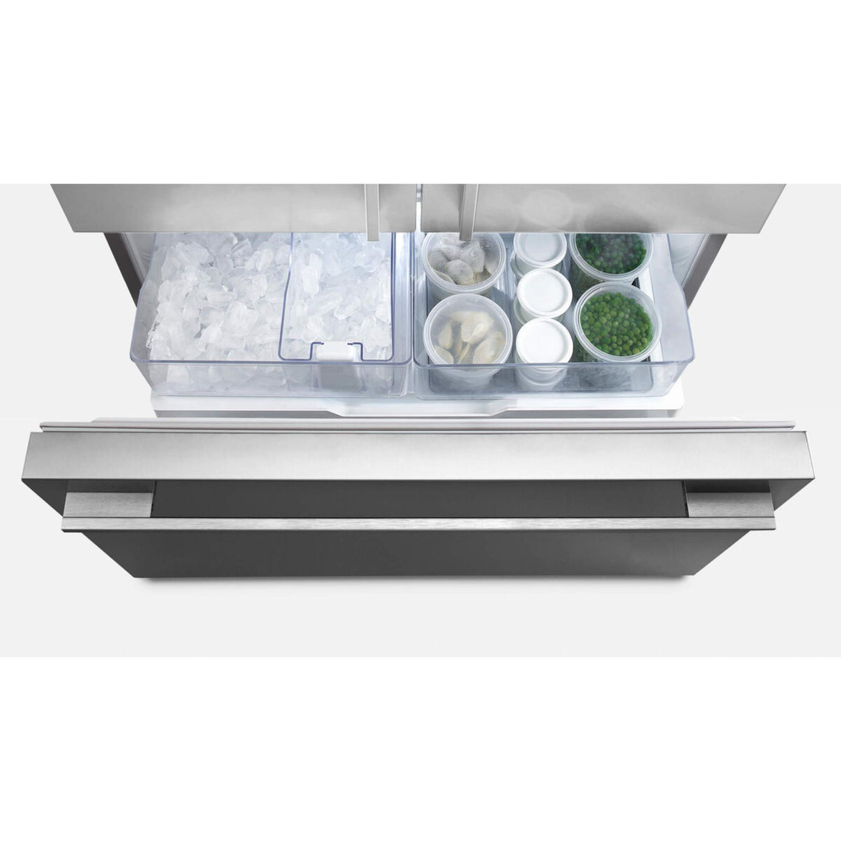Fisher & Paykel 20.1 cu ft Series 7 French Door Refrigerator Freezer, Ice & Water - RF201ADUSX5 N