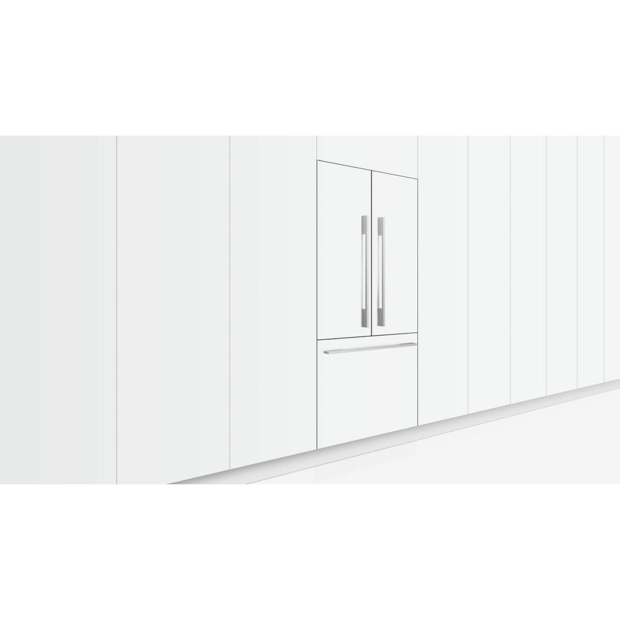 Fisher & Paykel 32" Series 7 Integrated French Door Refrigerator Freezer, Ice - RS32A72J1