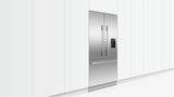 Fisher & Paykel 36" Series 7 Integrated French Door Refrigerator Freezer, Ice & Water - RS36A72U1 N