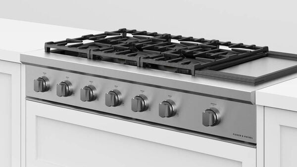 Fisher & Paykel 48" Series 9 Gas Rangetop with Griddle – CPV3-48*GD-N