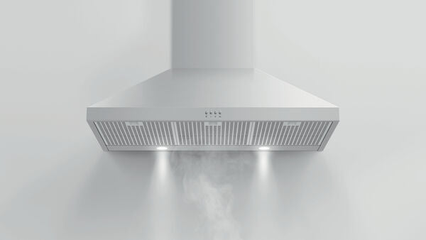 Fisher & Paykel 36" Series 7 Pyramid Chimney Wall Range Hood, 600 CFM - HC36PC*