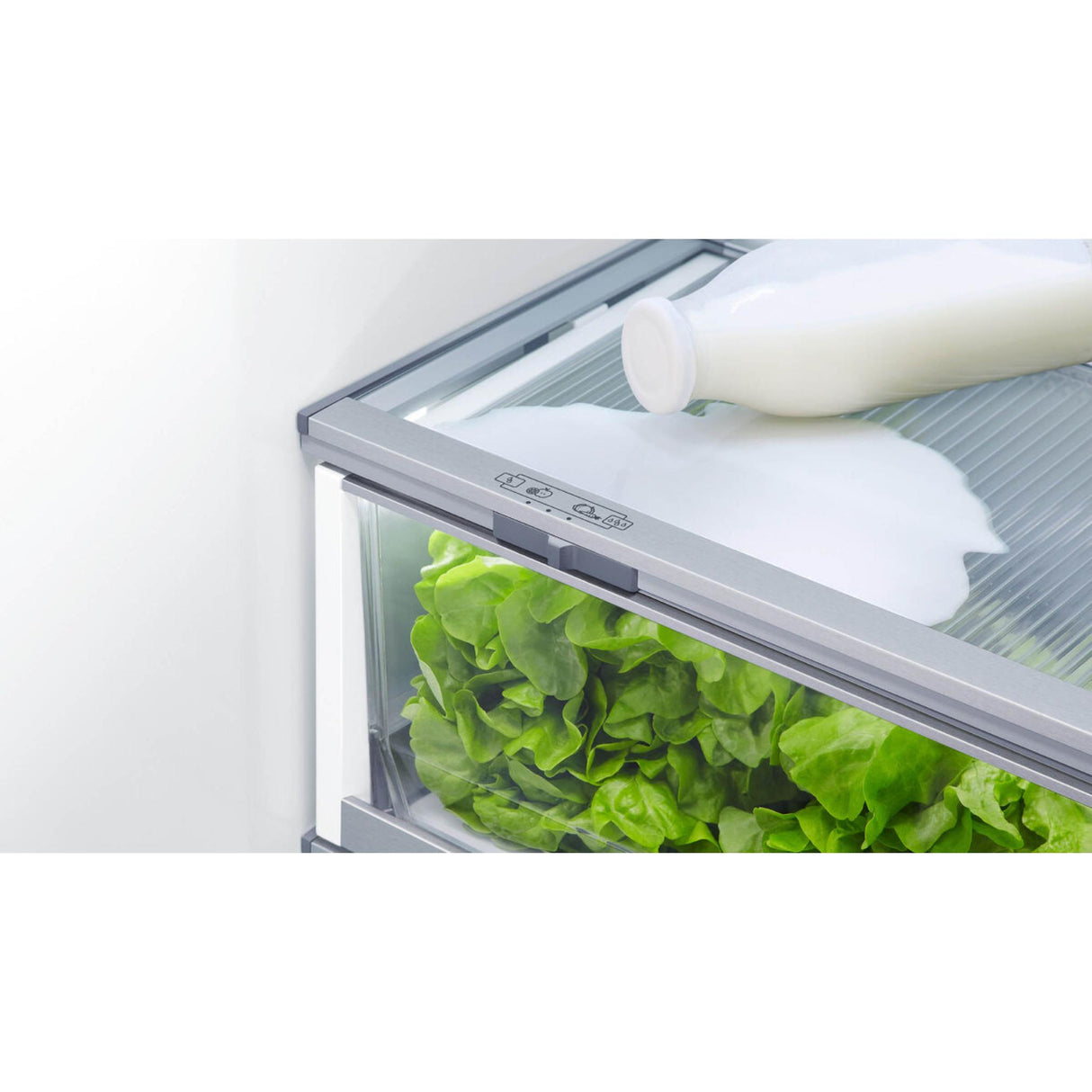 Fisher & Paykel 32" Series 7 Integrated French Door Refrigerator Freezer, Ice - RS32A72J1