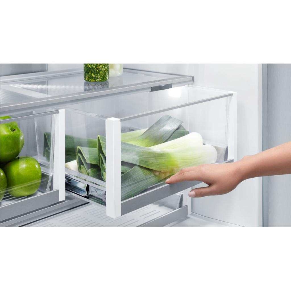 Fisher & Paykel 36" Series 7 Integrated French Door Refrigerator Freezer, Ice & Water - RS36A80U1 N