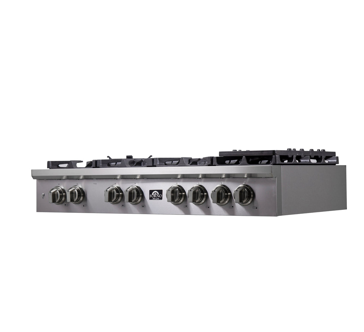 Forno Spezia Alta Qualita Pro-Style Gas Rangetop, Stainless Steel, Continuous Cast Iron Grates