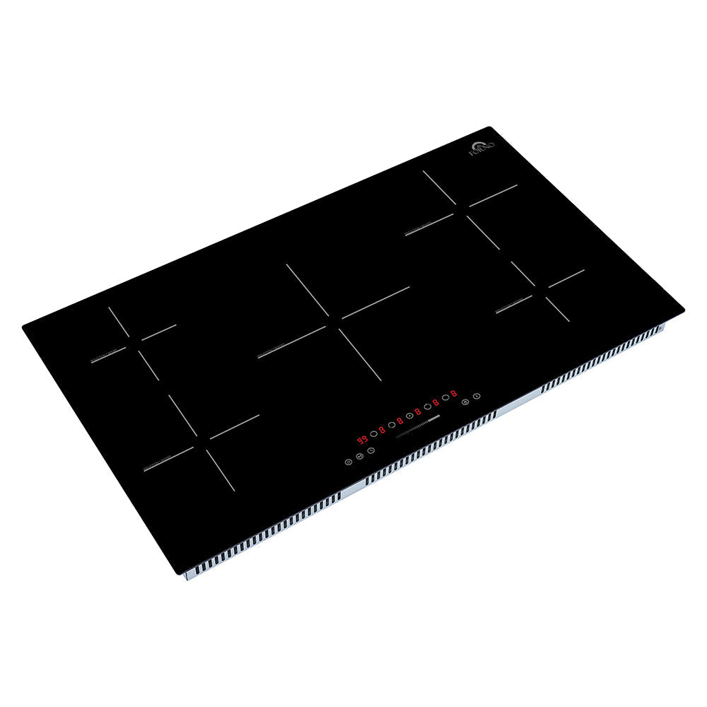 Forno Parco 36" Induction Cooktop – 5 Zones, 10,200W, Touch Control, 9 Power Levels & Booster Function