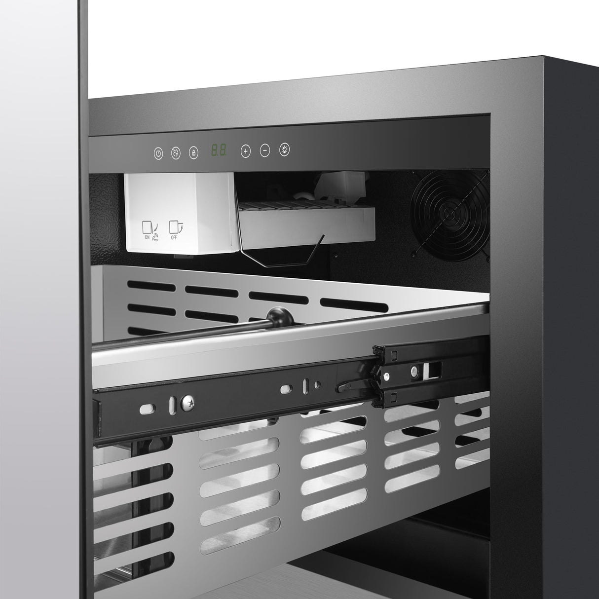Forno Cosenza 24" Built-In Drawer Freezer with Ice Maker, 4.69 cu.ft.