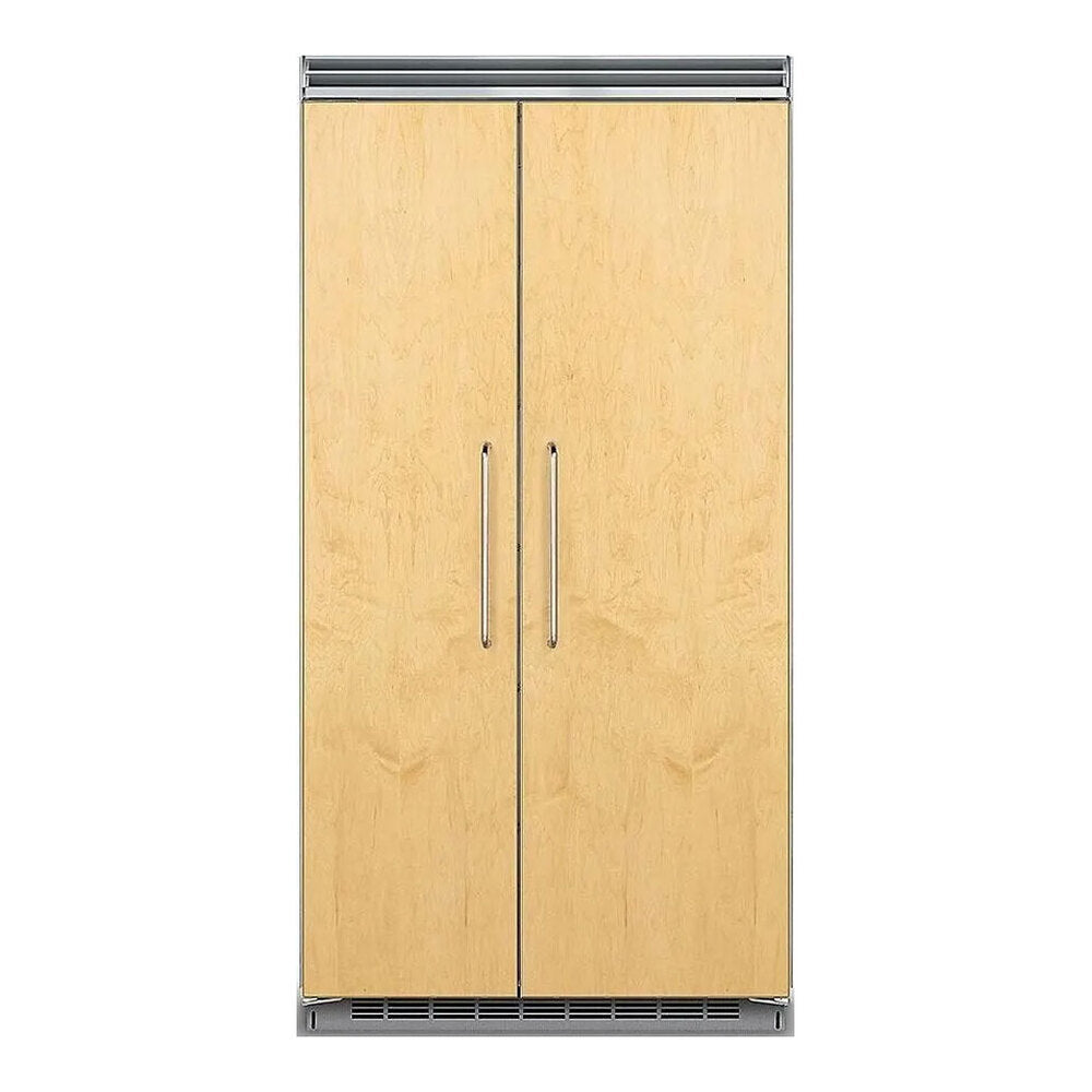 Viking 5 Series 42 inch Custom Panel Built-In Side-by-Side Refrigerator with 25.32 cu. ft. Capacity - FDSB5423