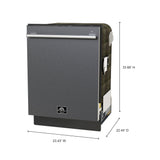 Forno Romano Espresso 24-Inch Built-In Dishwasher, 49 dBA, Energy Star Certified