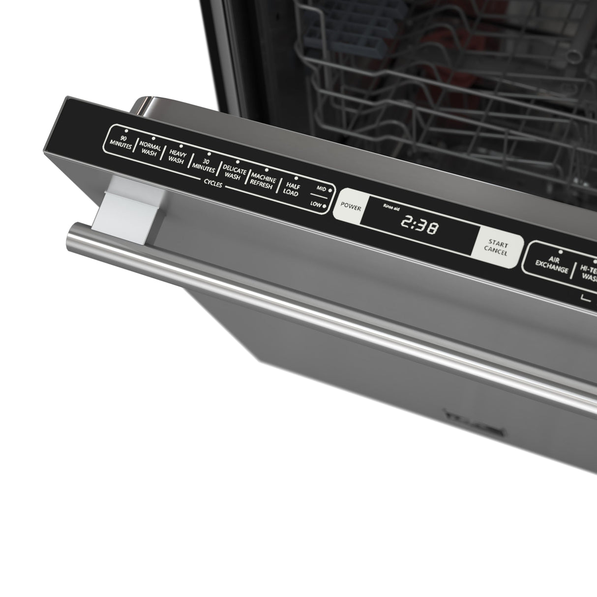 Forno Romano 24-Inch Built-In Dishwasher, Stainless Steel Finish, 49 dBA, Energy Star Certified