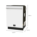 Forno Romano Espresso 24-Inch Built-In Dishwasher, 49 dBA, Energy Star Certified