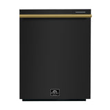 Forno Pozzo 24-Inch Built-In Tall Tub Top Control Dishwasher, 49 dBA, Soil-Sensing Capable