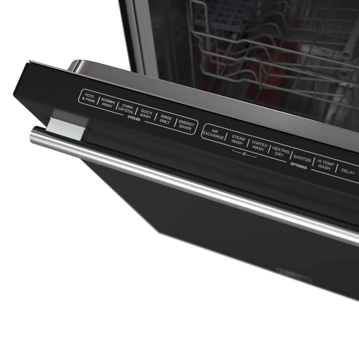 Forno Pozzo 24-Inch Built-In Tall Tub Top Control Dishwasher, 49 dBA, Soil-Sensing Capable