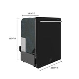 Forno Pozzo 24-Inch Built-In Tall Tub Top Control Dishwasher, 49 dBA, Soil-Sensing Capable
