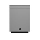 Forno Pozzo 24-Inch Built-In Tall Tub Top Control Dishwasher, Stainless Steel, 49 dBA