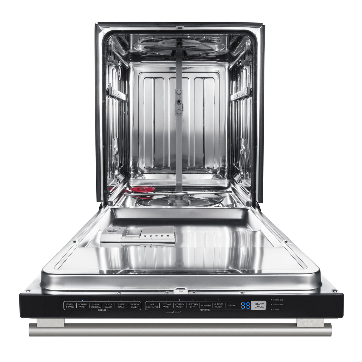 Forno Pozzo 24-Inch Built-In Tall Tub Top Control Dishwasher, 49 dBA, Soil-Sensing Capable