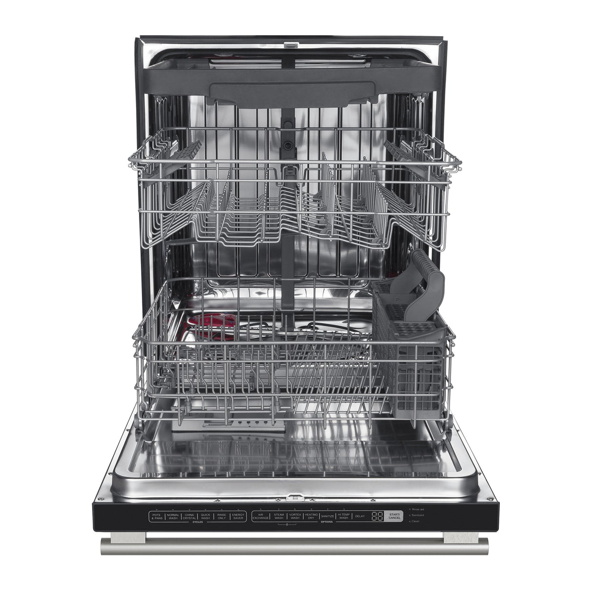 Forno Pozzo 24-Inch Built-In Tall Tub Top Control Dishwasher, 49 dBA, Soil-Sensing Capable