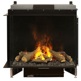 Dimplex e-MatriX 32"x26" Two-Sided Electric Firebox, Left-Facing - FEF3226L2L