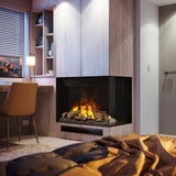 Dimplex e-MatriX 32" x 26" Two Side Electric Firebox Right-Facing - FEF3226L2R