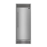 Forno Maderno 28-Inch Built-In Convertible Refrigerator, 13.6 cu.ft, Right Swing, Decorative Grill