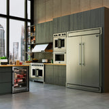 Forno Gallico 30" Electric French Door Double Oven – Stainless Steel, 7.36 cu.ft, Convection, Self-Cleaning