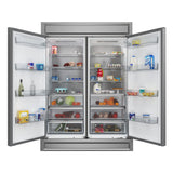 Forno Maderno 2-28-Inch Wide Convertible Refrigerator/Freezer, Decorative Trim, 27.2 cu.ft, 84-Inch High