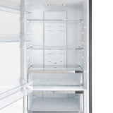 Forno Guardia 46.8-Inch Double Bottom Freezer Refrigerators, Total Capacity 21.6 cu.ft